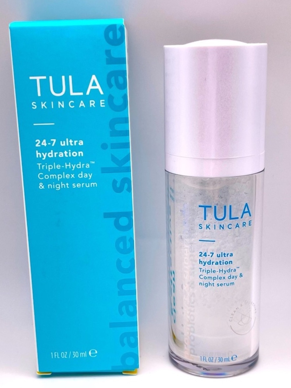 Tula Skincare 24-7 Ultra Hydration Triple-Hydra Complex Day & Night Serum NEW! - Picture 12 of 16